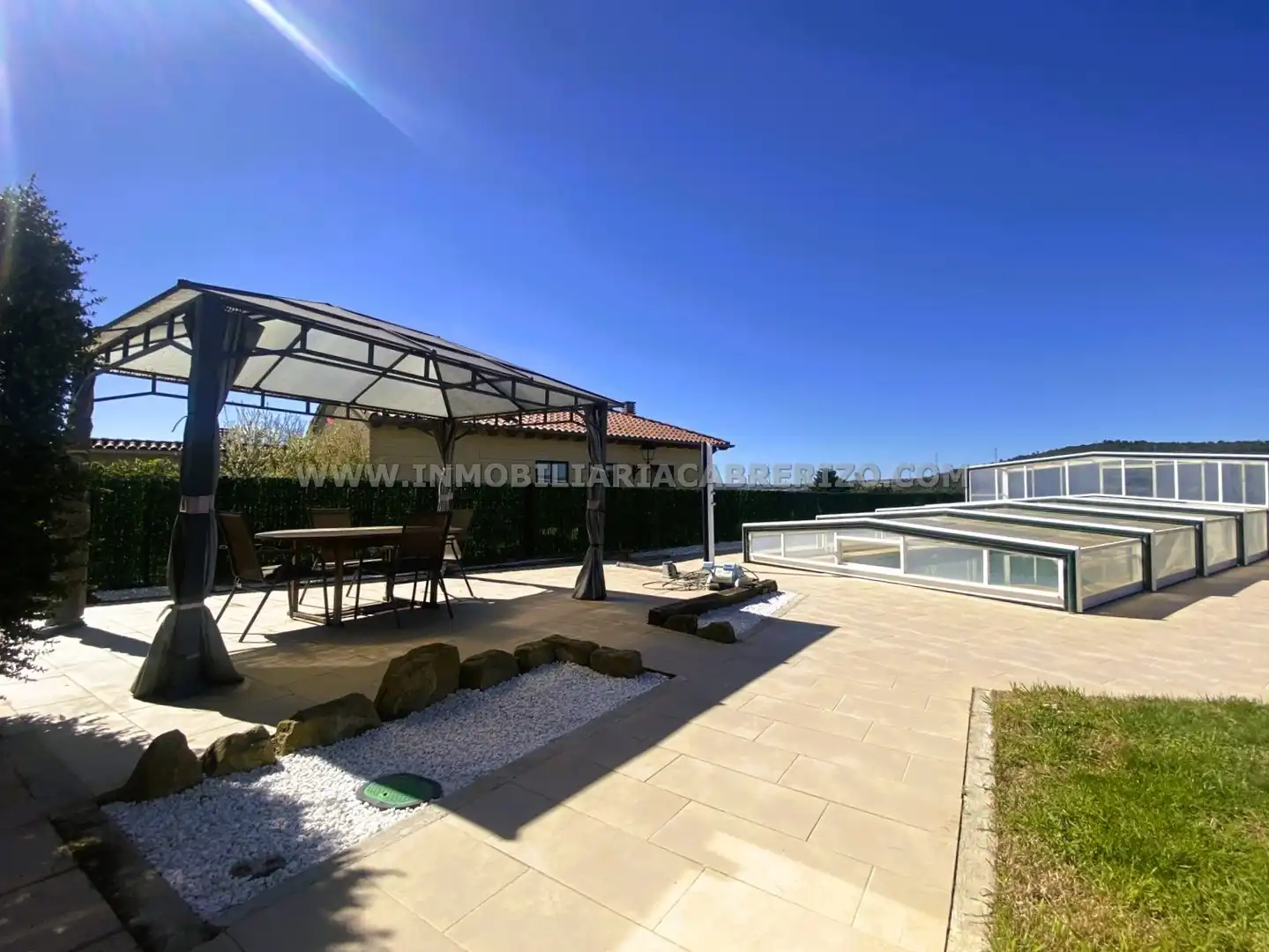 Terraza de Casa o chalet en venta en Olóriz / Oloritz con Aire acondicionado, Calefacción y Jardín privado