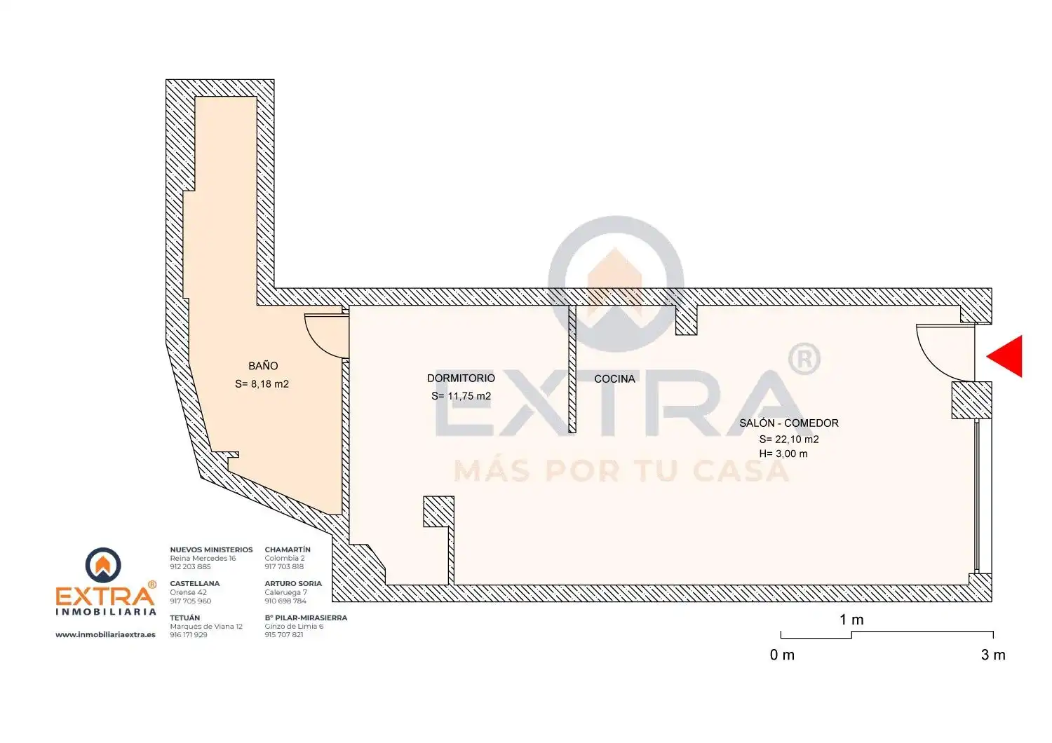 Flat for sale in Madrid  with Furnished
