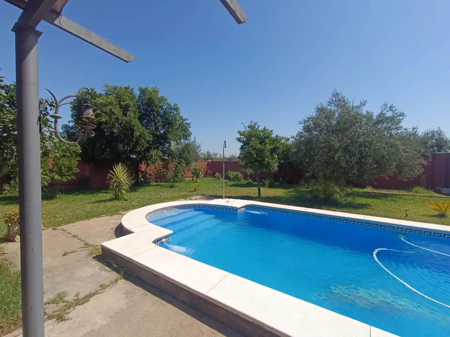 Piscina de Casa o chalet en venta en Pilas con Jardín privado y Piscina
