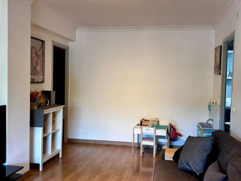Sala d'estar de Pis en venda en Sant Andreu de la Barca amb Aire condicionat i Balcó