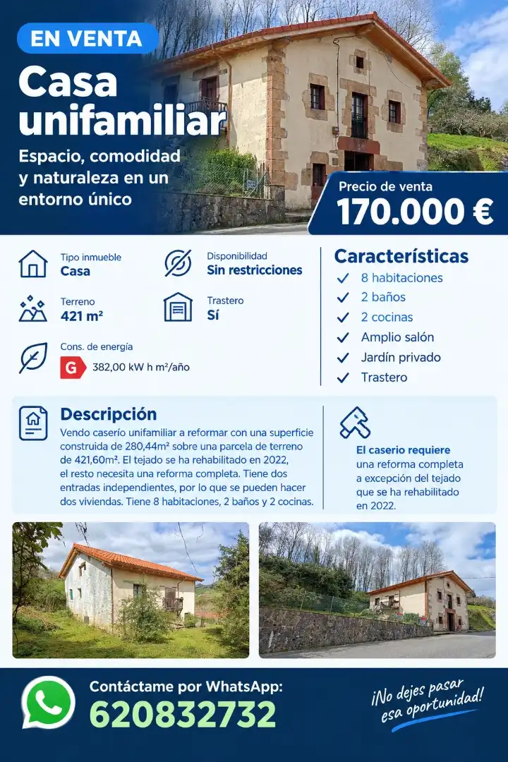 Parking de Casa o chalet en venta en Munitibar-Arbatzegi Gerrikaitz