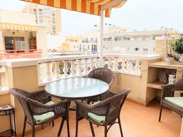 Terrace of Attic for sale in Torrevieja  with Air Conditioner, Terrace and Storage room
