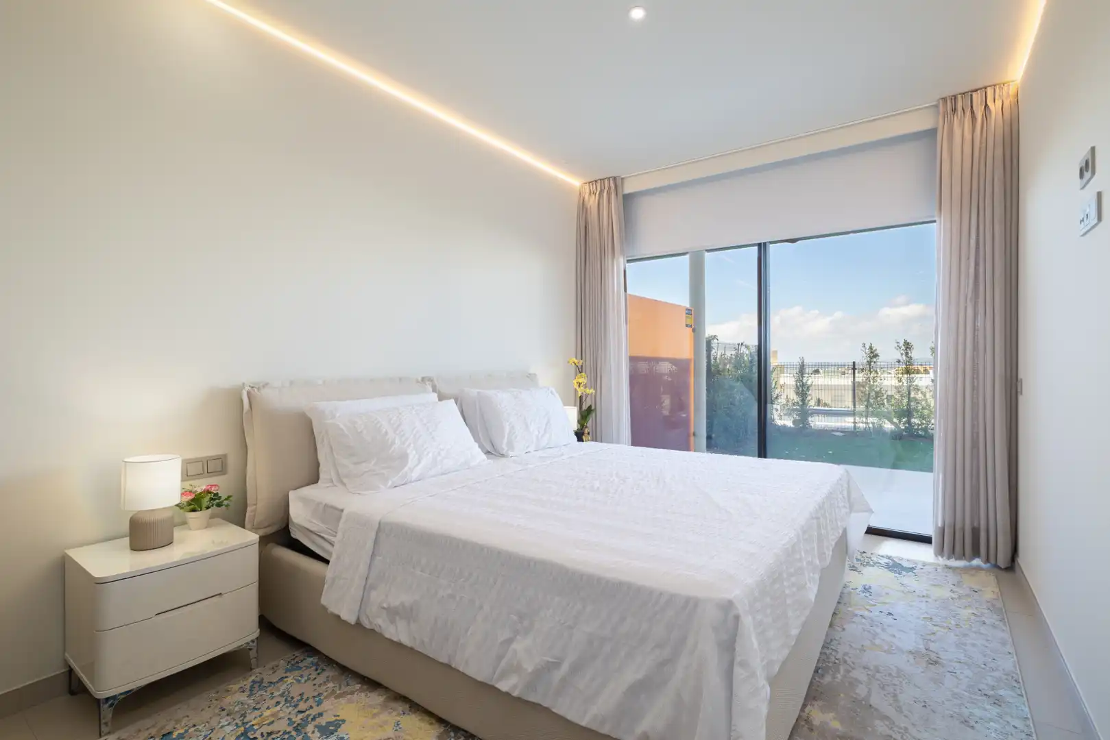 Bedroom of Flat for rent in Fuengirola  with Air Conditioner, Heating and Private garden