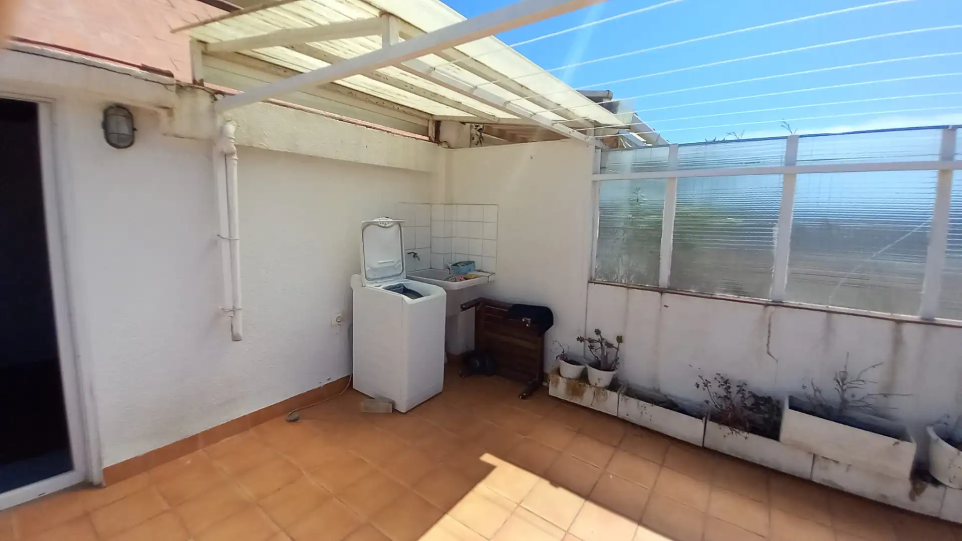 Terraza de Piso de alquiler en Badalona con Terraza, Amueblado y Balcón