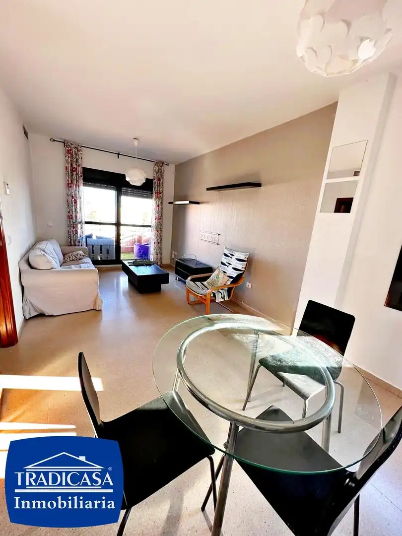 Living room of Flat for sale in Jerez de la Frontera  with Air Conditioner, Private garden and Terrace