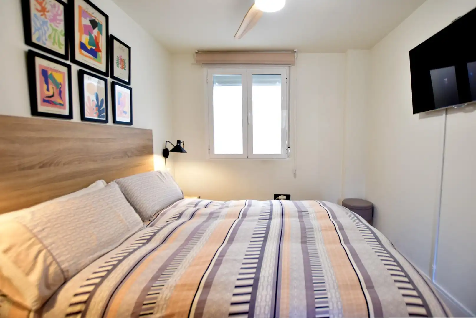 Schlafzimmer von Wohnung zur Miete in Granada mit Klimaanlage, Heizung und Terrasse