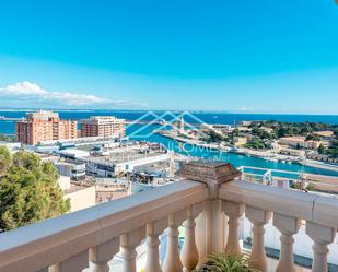 Vista exterior de Àtic en venda en  Palma de Mallorca amb Aire condicionat, Terrassa i Piscina