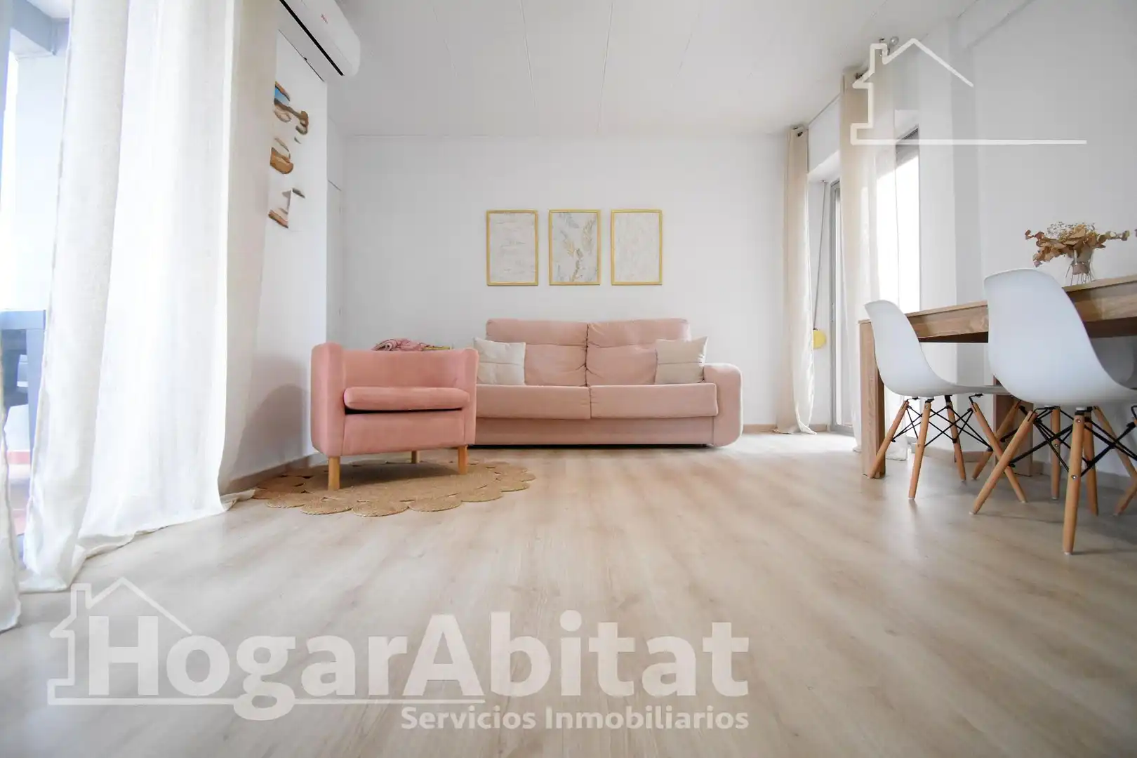 Living room of Attic for sale in Bellreguard  with Air Conditioner, Heating and Parquet flooring