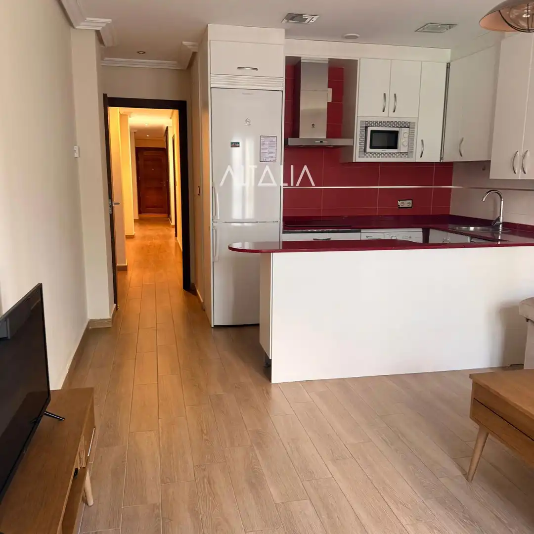 Kitchen of Flat for sale in Cuenca  with Heating, Terrace and Storage room