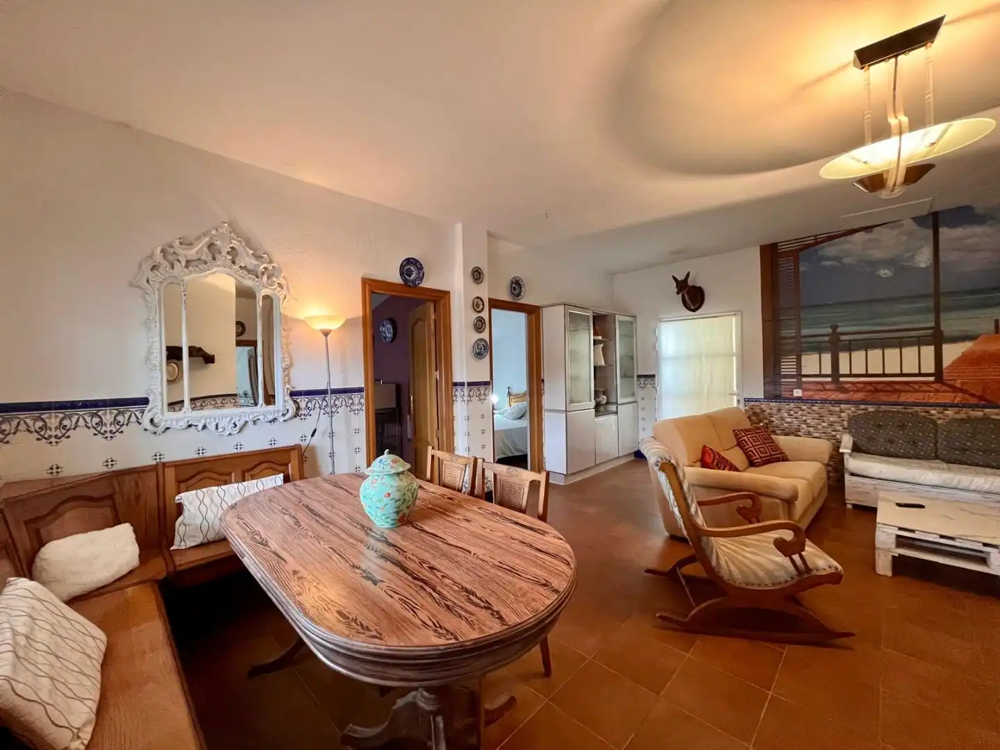 Sala de estar de Casa o chalet en venta en Torrecillas de la Tiesa, Cáceres