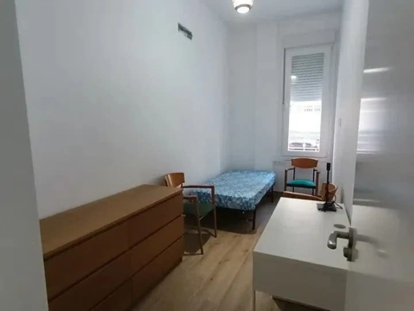 Bedroom of Flat for rent in Málaga  with Furnished, Washing machine and Microwave