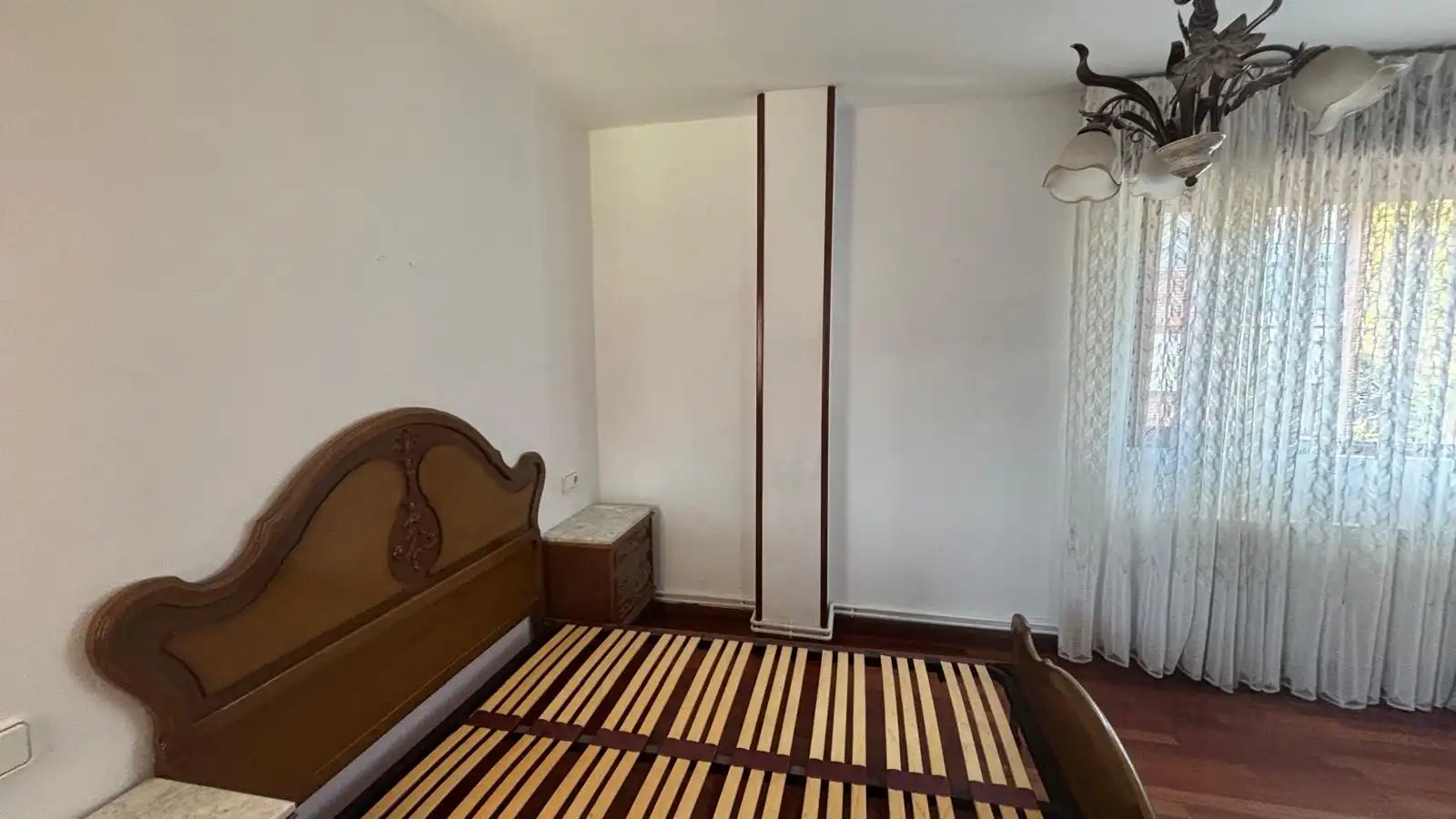 Schlafzimmer von Wohnung zum Verkauf in Rasines mit Heizung, Möbliert und Ofen