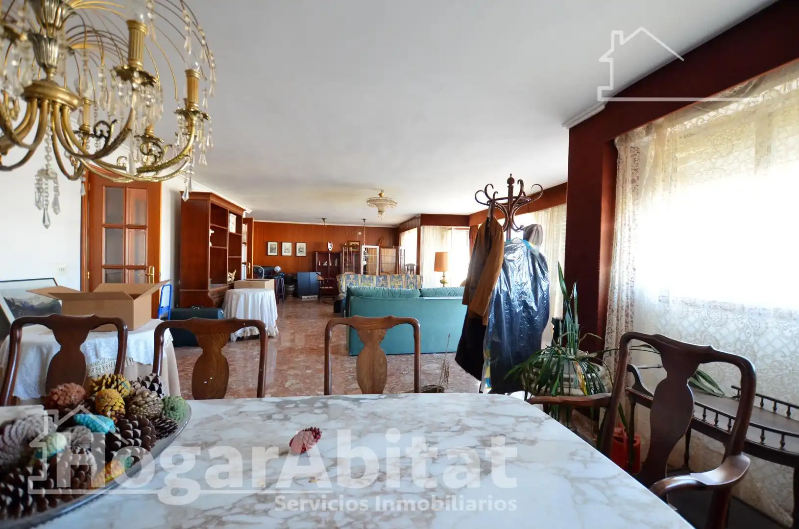 Sala de estar de Piso en venta en Gandia con Terraza, Trastero y Amueblado