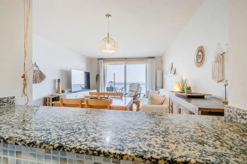Living room of Flat for rent in Calonge i Sant Antoni  with Air Conditioner, Heating and Terrace