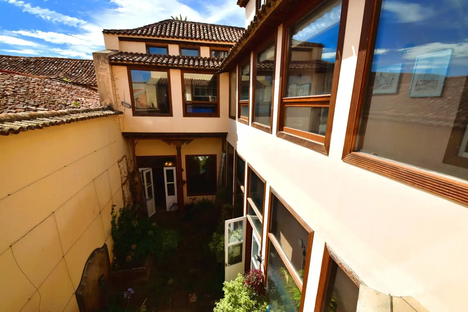 Vista exterior de Casa o chalet de alquiler en San Cristóbal de la Laguna con Jardín privado, Terraza y Trastero