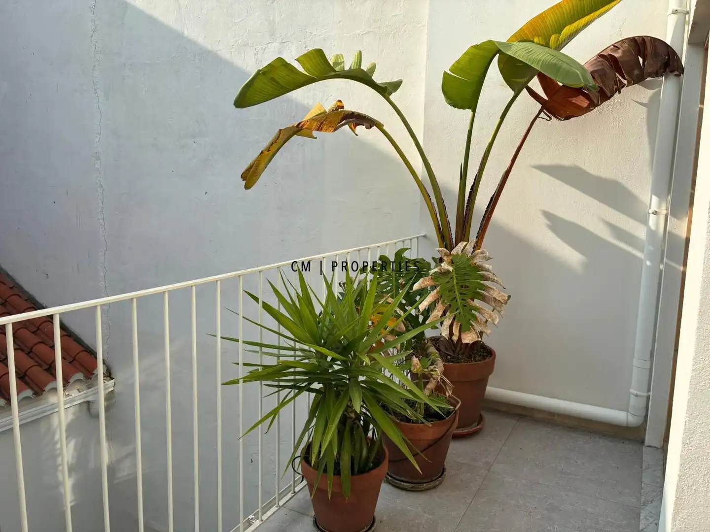 Terraza de Piso de alquiler en Valencia con Aire acondicionado, Calefacción y Jardín privado