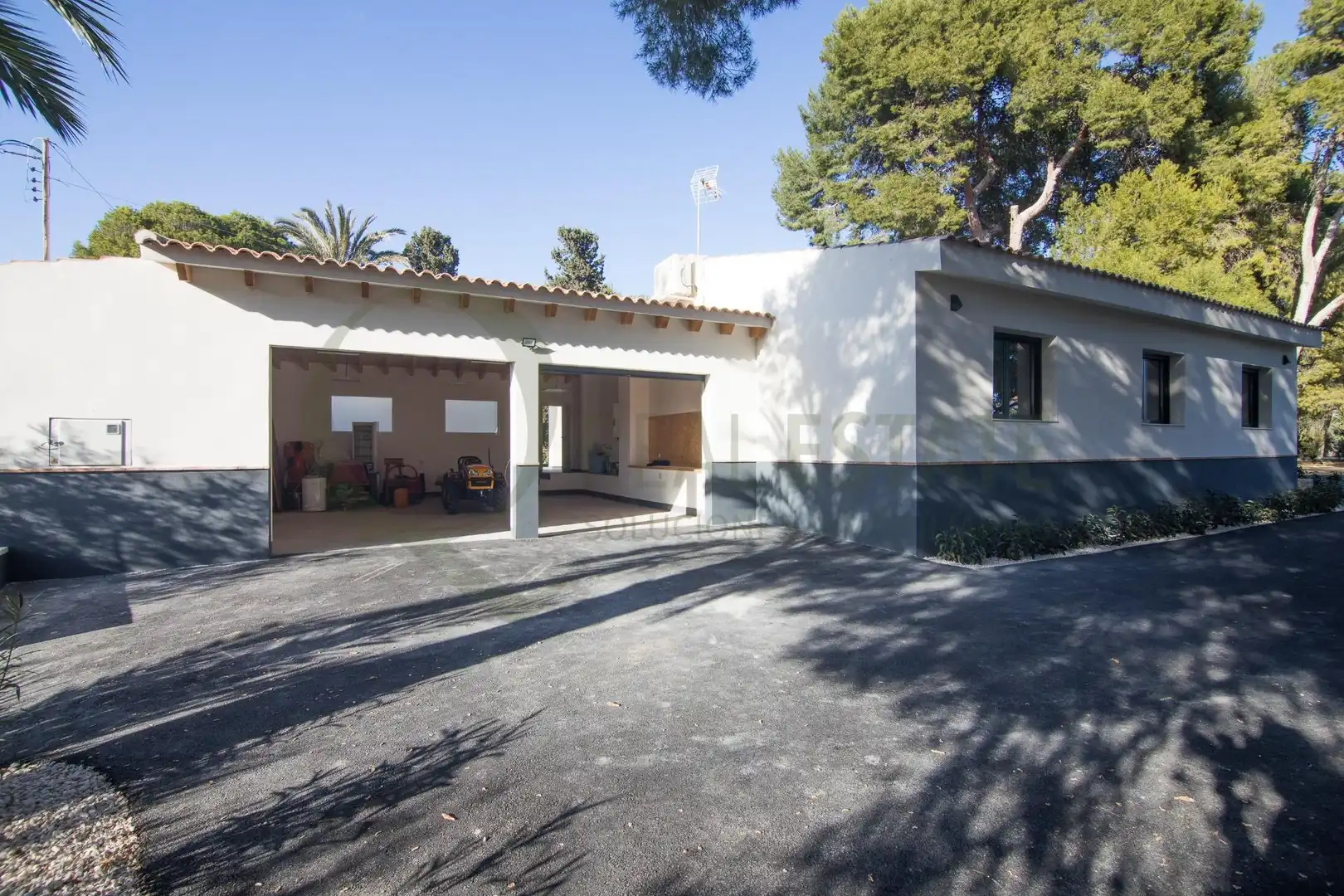 Vista exterior de Casa o chalet en venta en Mutxamel con Calefacción, Jardín privado y Terraza