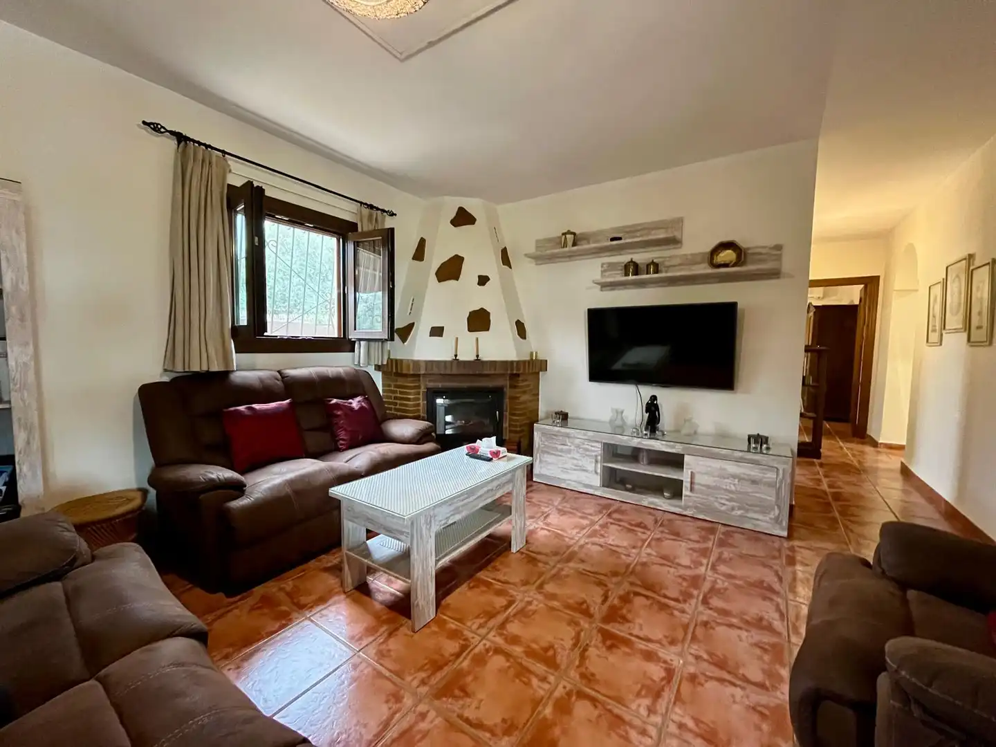 Living room of Detached homes for sale in Mojácar  with Air Conditioner, Heating and Private garden