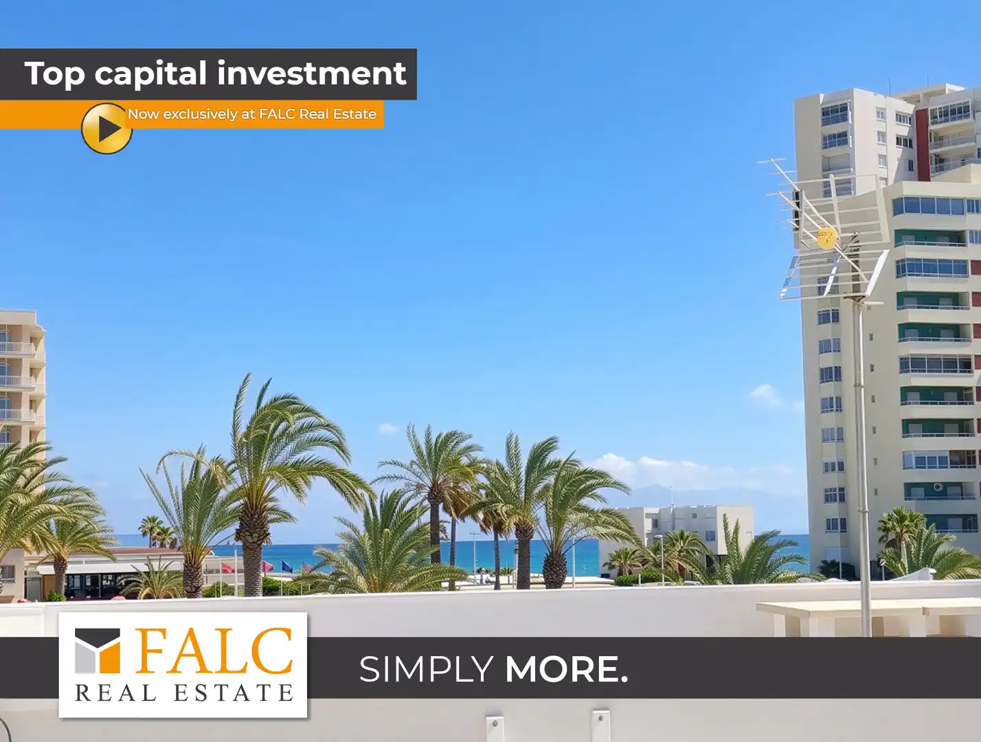 Exterior view of Apartments for sale in La Manga del Mar Menor  with Air Conditioner