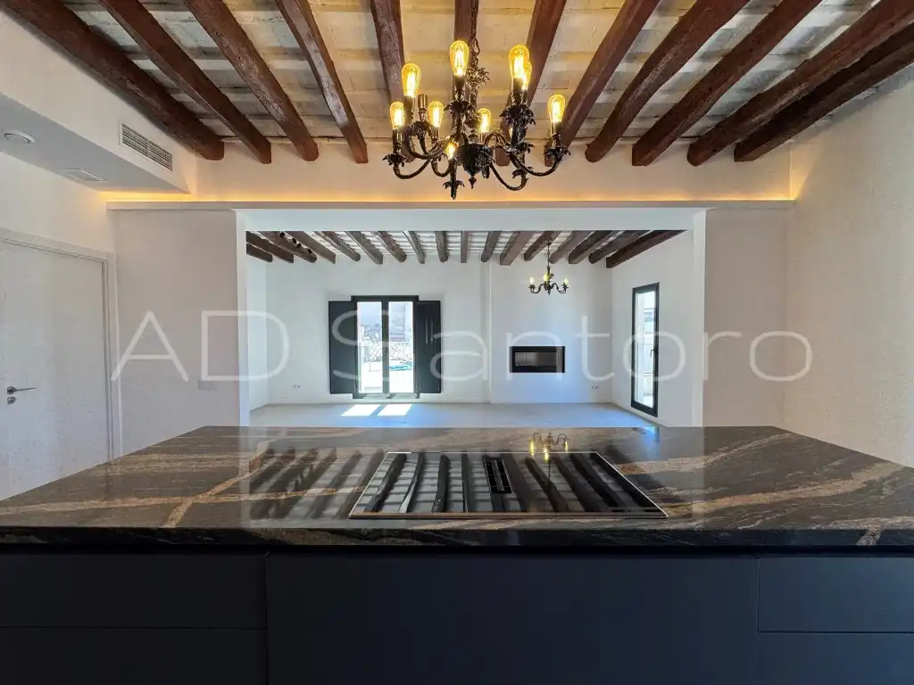 Küche von Maisonette zum Verkauf in Vilanova i la Geltrú