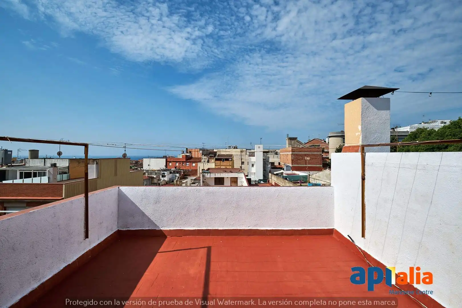 Terrace of Country homes for sale in Mataró  with Heating, Terrace and Storage room