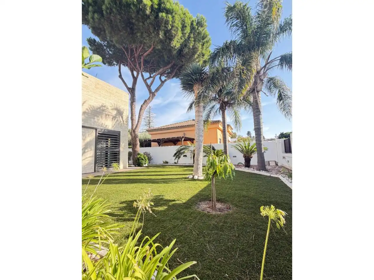 Jardí de Casa o xalet en venda en Chiclana de la Frontera amb Aire condicionat, Jardí privat i Terrassa