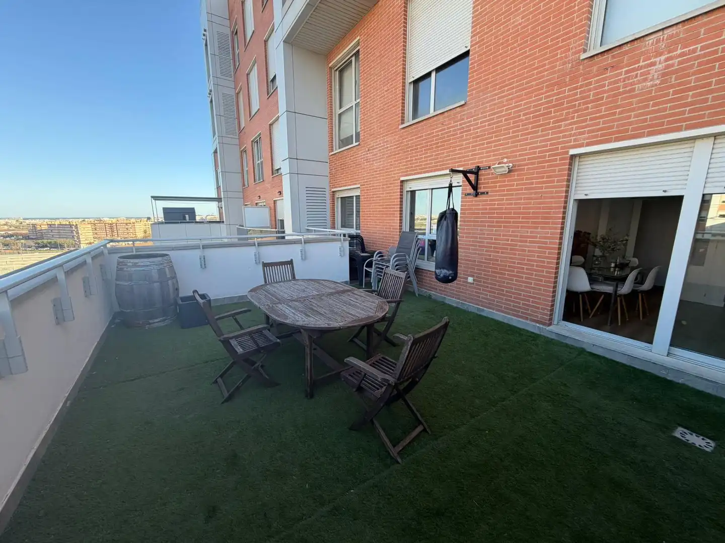 Terrace of Attic for sale in Burjassot  with Air Conditioner, Heating and Terrace