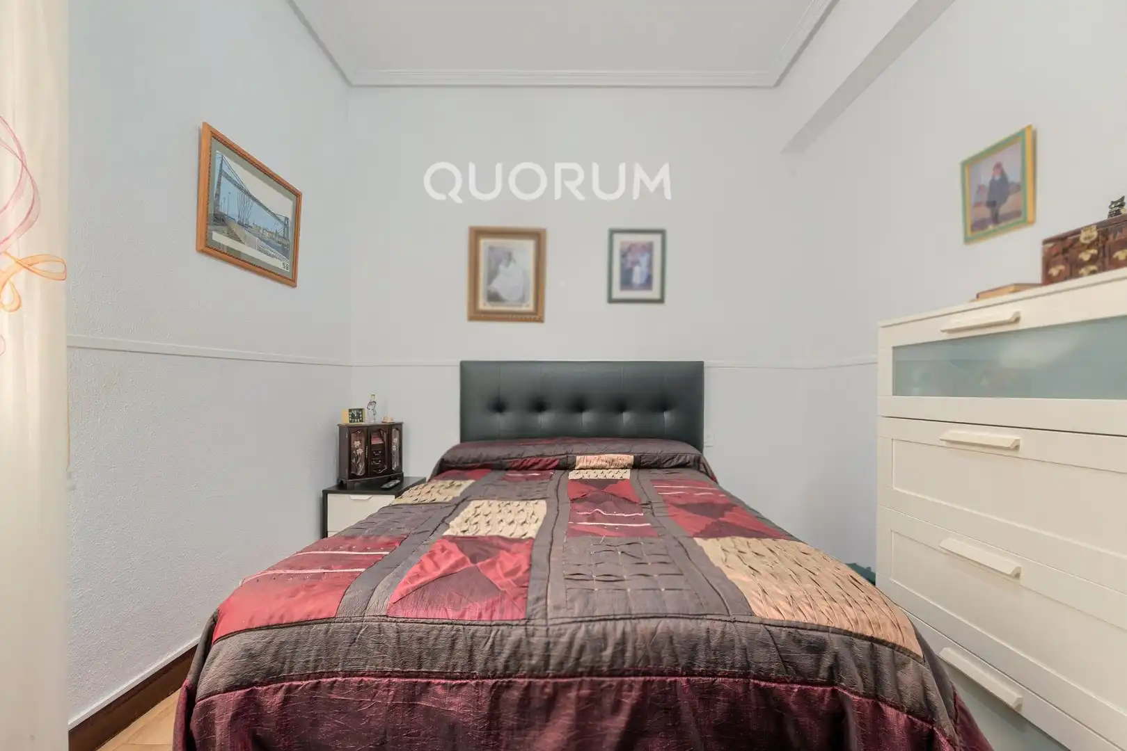 Bedroom of Flat for sale in Barakaldo   with Heating and Furnished