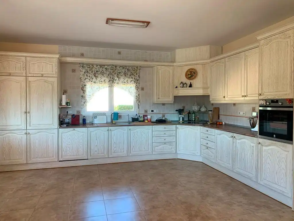 Kitchen of Houses for sale in L'Alfàs del Pi  with Air Conditioner, Heating and Private garden