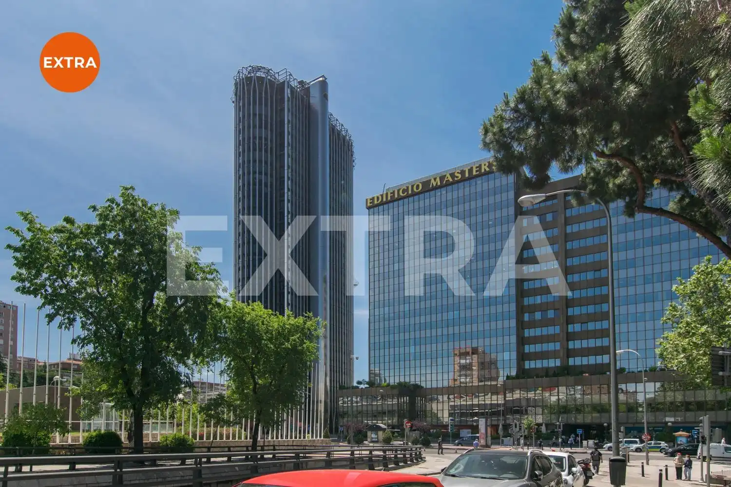 Vista exterior de Àtic en venda en Madrid amb Calefacció i Parquet