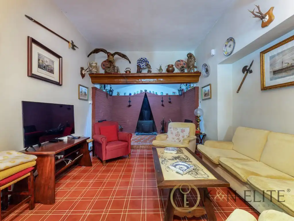 Sala de estar de Casa o chalet en venta en Ibi con Jardín privado y Piscina