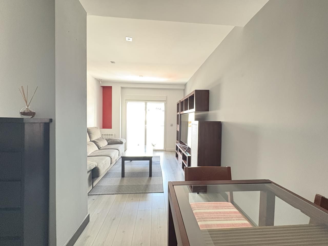 Living room of Flat for rent in  Madrid Capital  with Air Conditioner, Heating and Terrace