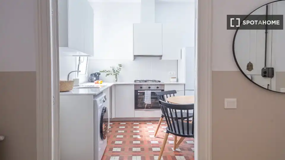 Kitchen of Flat for share in Sant Andreu