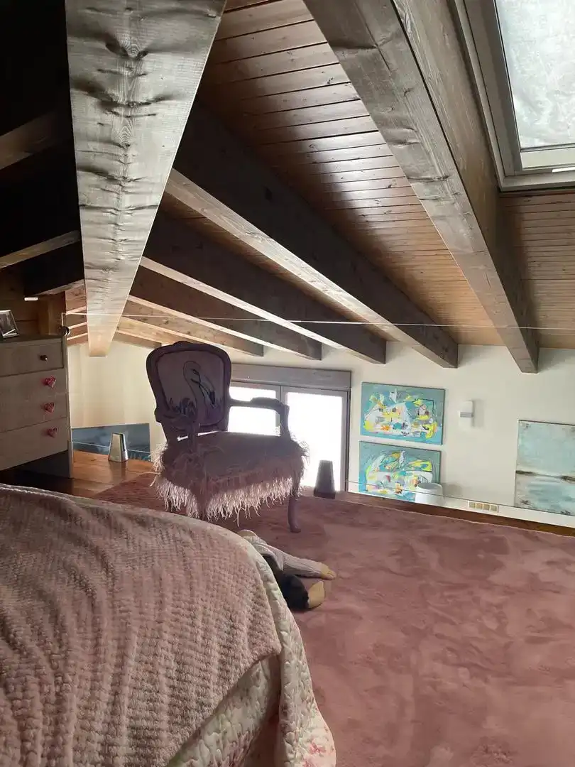 Dormitori de Casa o xalet en venda en Roales amb Aire condicionat, Parquet i Moblat