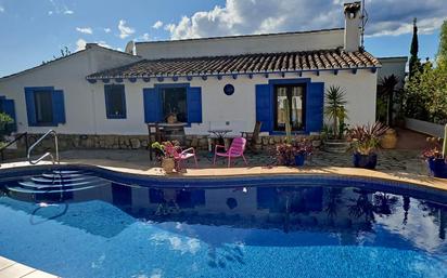 Piscina de Casa o xalet en venda en Moraira amb Aire condicionat, Terrassa i Piscina