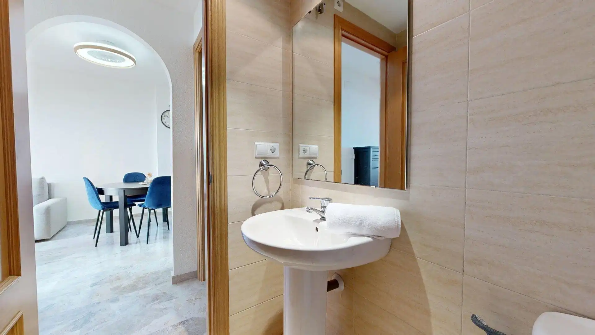 Baño de Apartamento de alquiler en Mutxamel