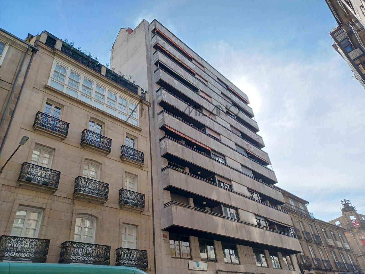 Exterior view of Flat for sale in Ourense Capital   with Heating, Terrace and Storage room