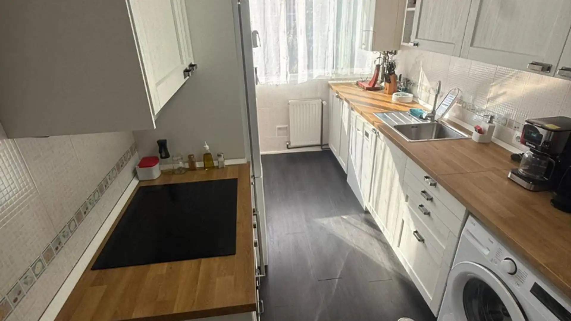 Kitchen of Flat for sale in Fuenlabrada  with Air Conditioner, Heating and Private garden