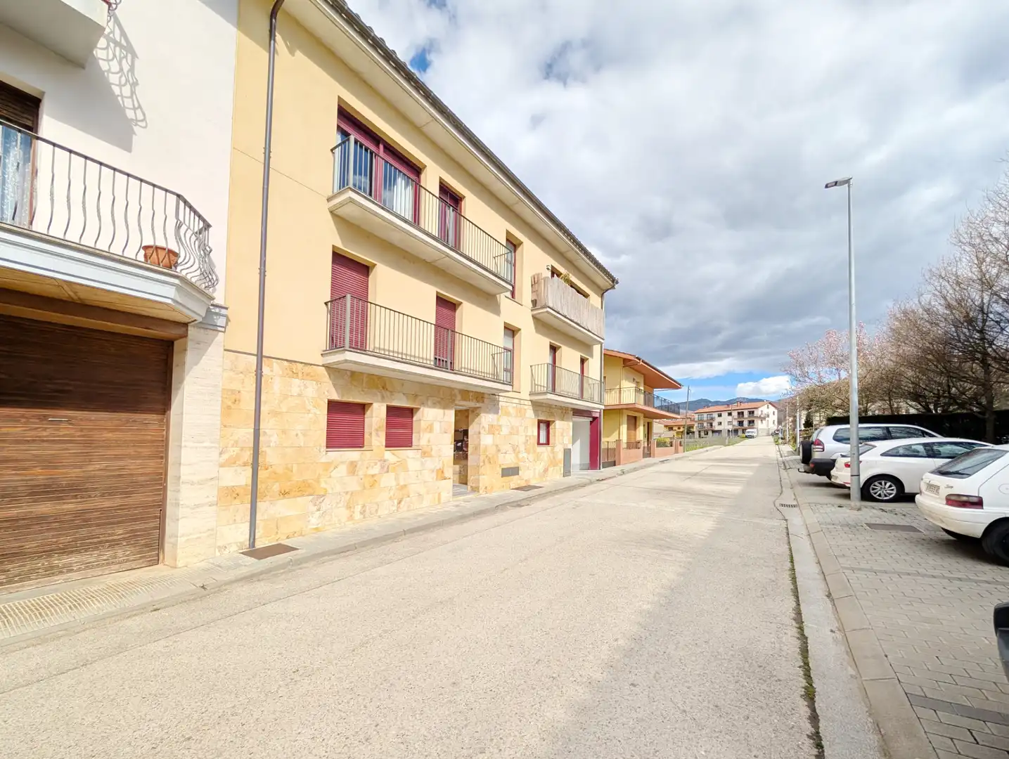 Exterior view of Ground floor for sale in Sant Pau de Segúries  with Heating, Parquet flooring and Terrace
