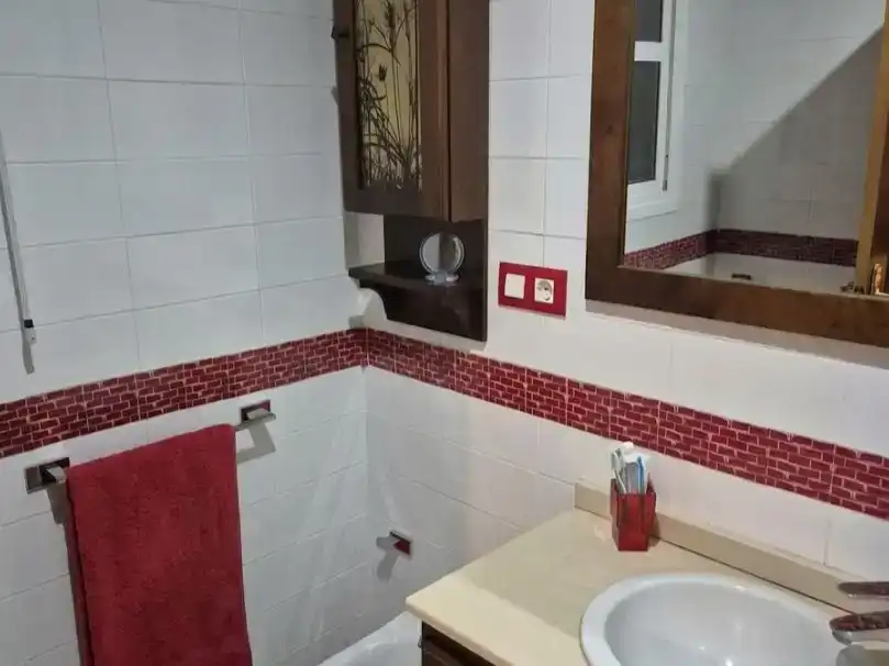 Baño de Casa o chalet en venta en Mairena del Aljarafe con Aire acondicionado y Piscina