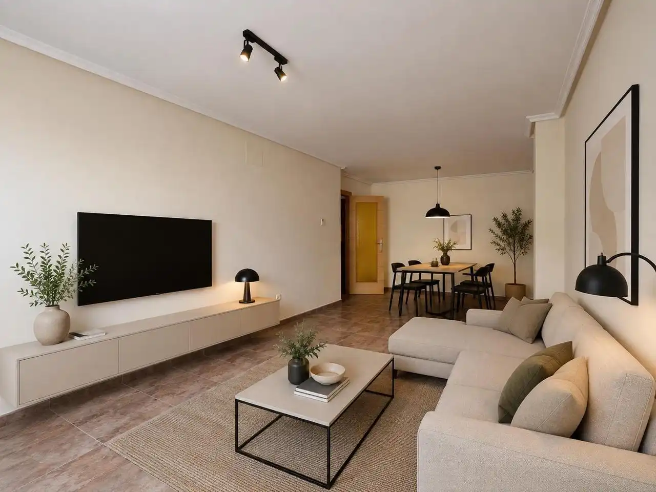 Sala de estar de Piso en venta en Cuenca con Calefacción y Trastero