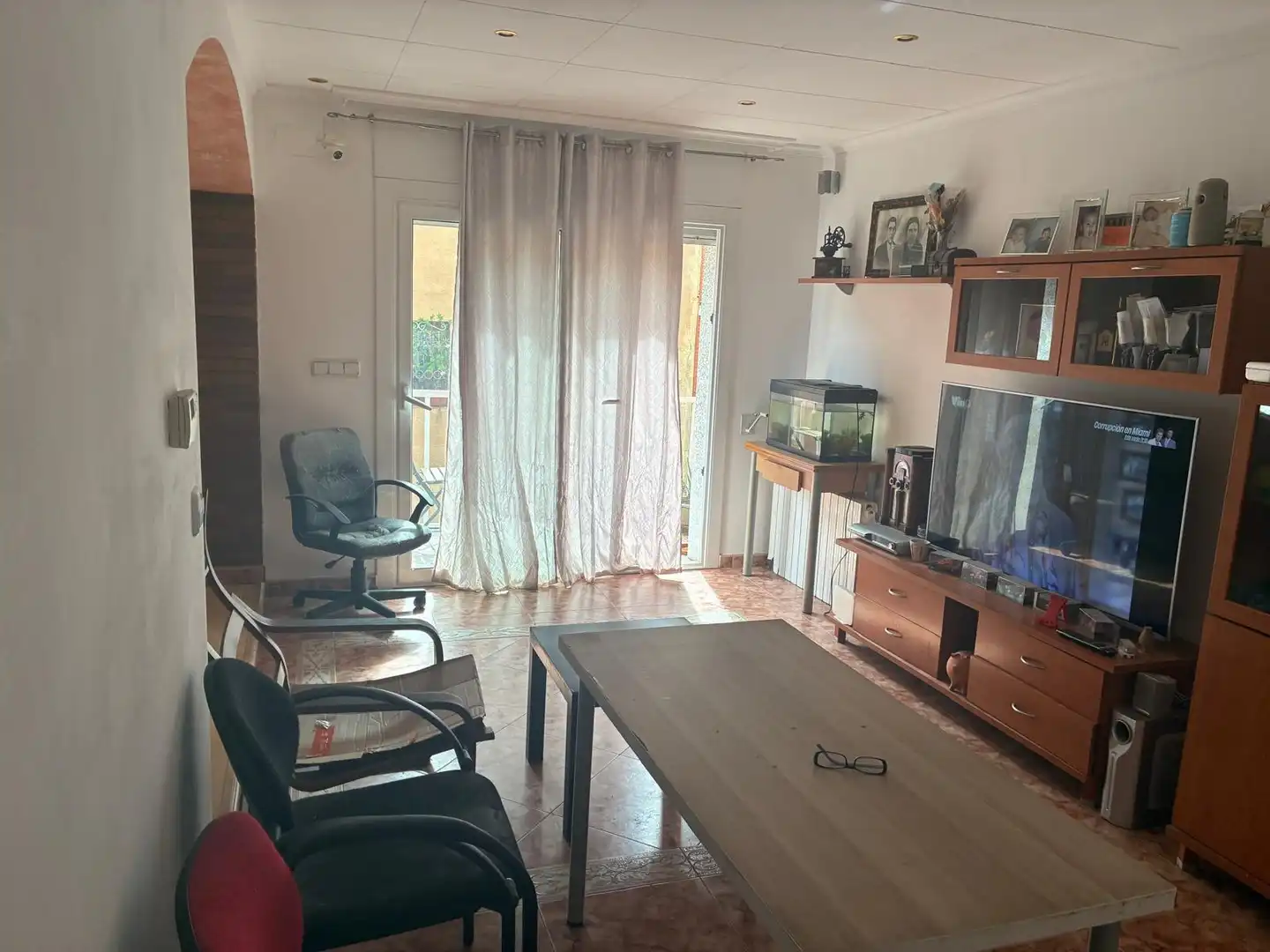 Sala d'estar de Pis en venda en Cerdanyola