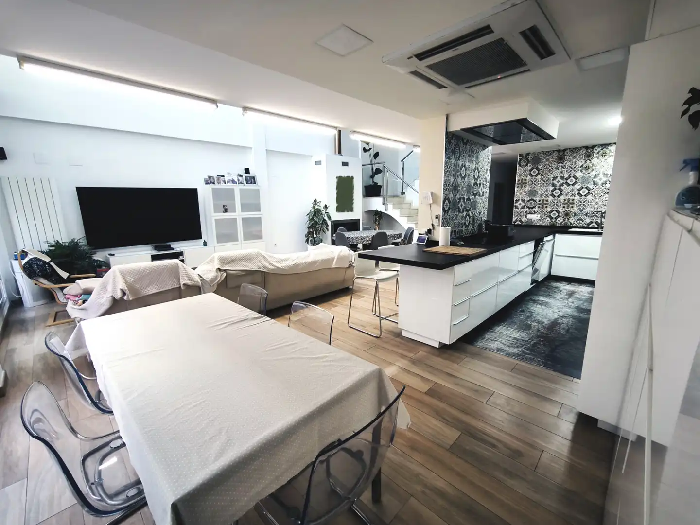 Sala de estar de Dúplex en venta en Torrent con Aire acondicionado, Calefacción y Terraza