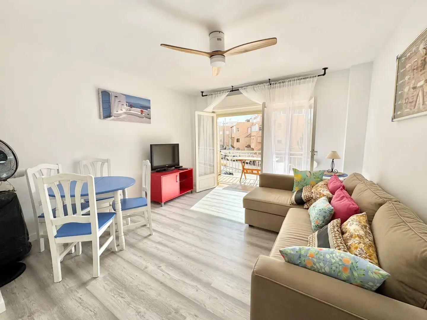 Living room of Apartments for rent in Torrevieja  with Air Conditioner, Heating and Terrace