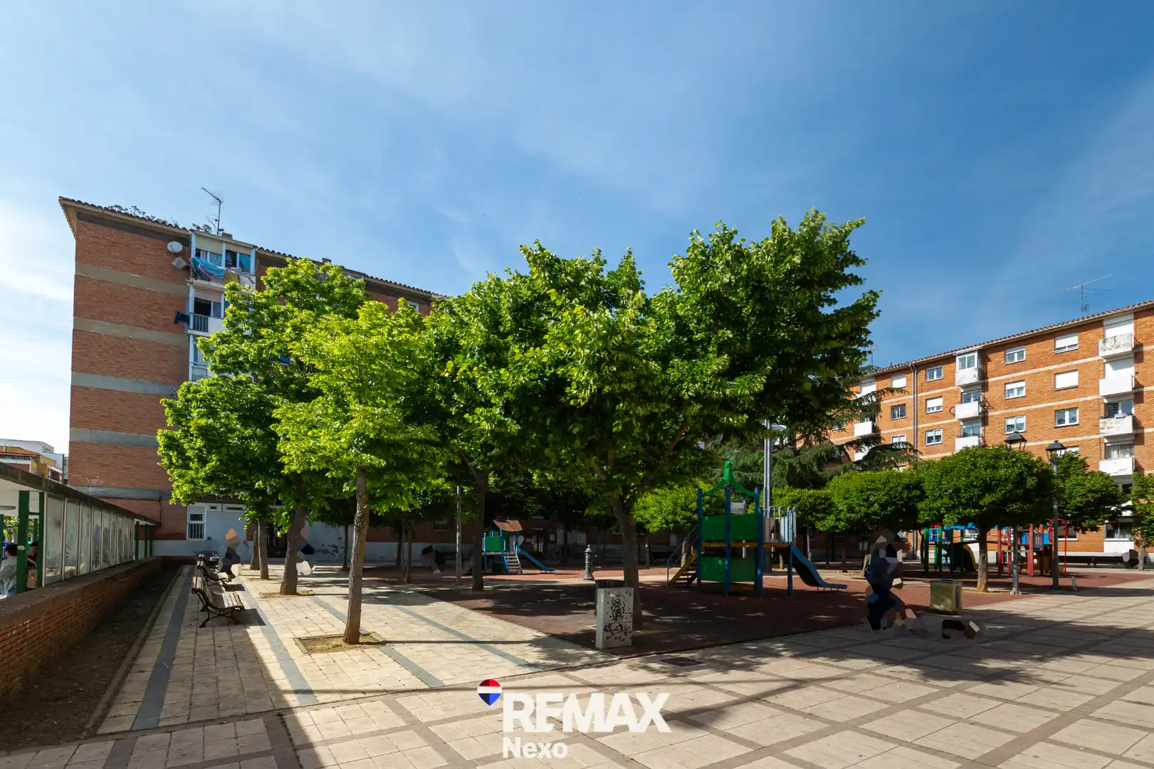 Exterior view of Flat for sale in Palencia  with Air Conditioner, Terrace and Storage room