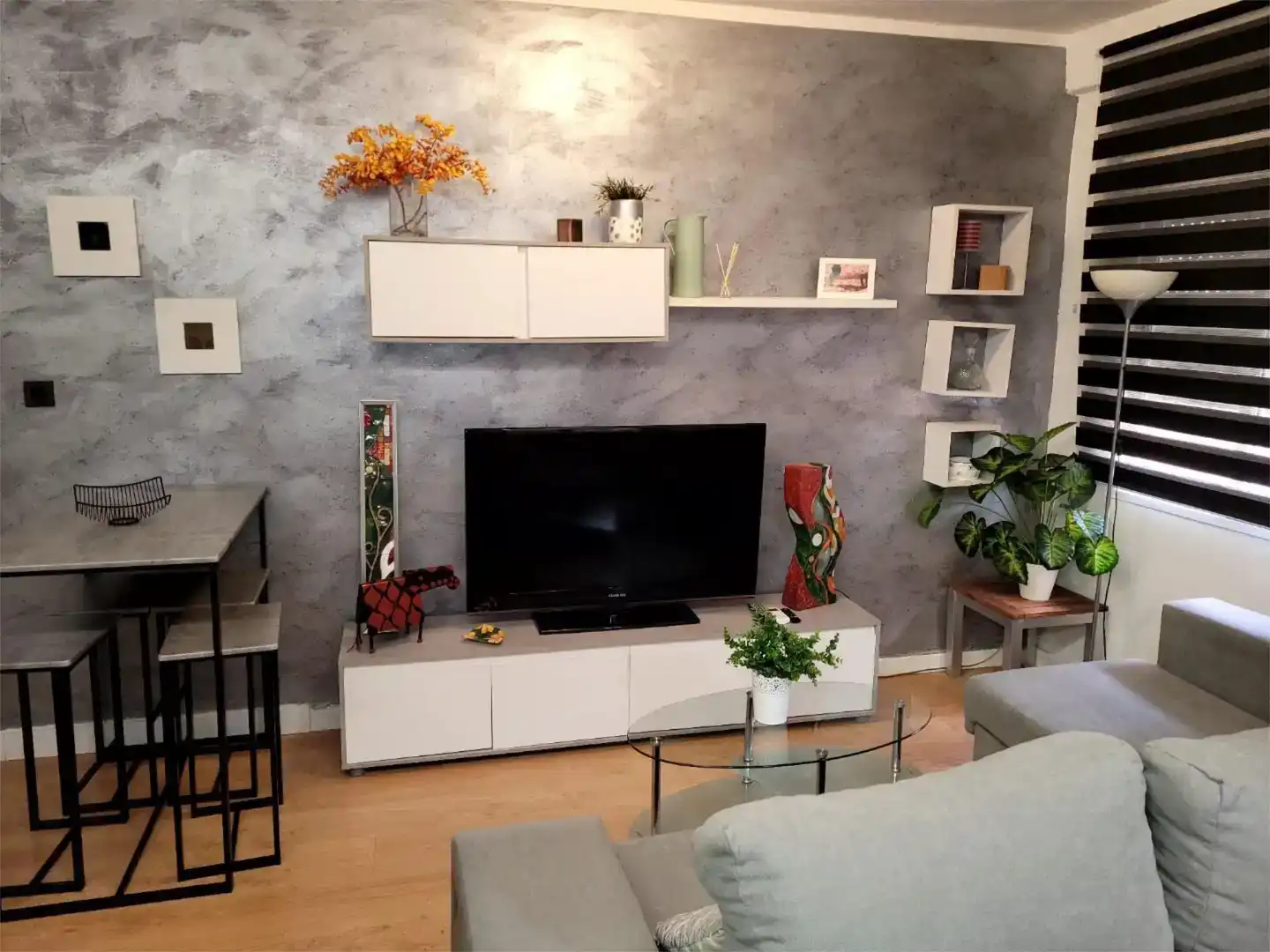 Wohnzimmer von Wohnung zur Miete in  Murcia Capital mit Klimaanlage