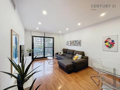 Living room of Flat for sale in Málaga Capital  with Air Conditioner and Furnished