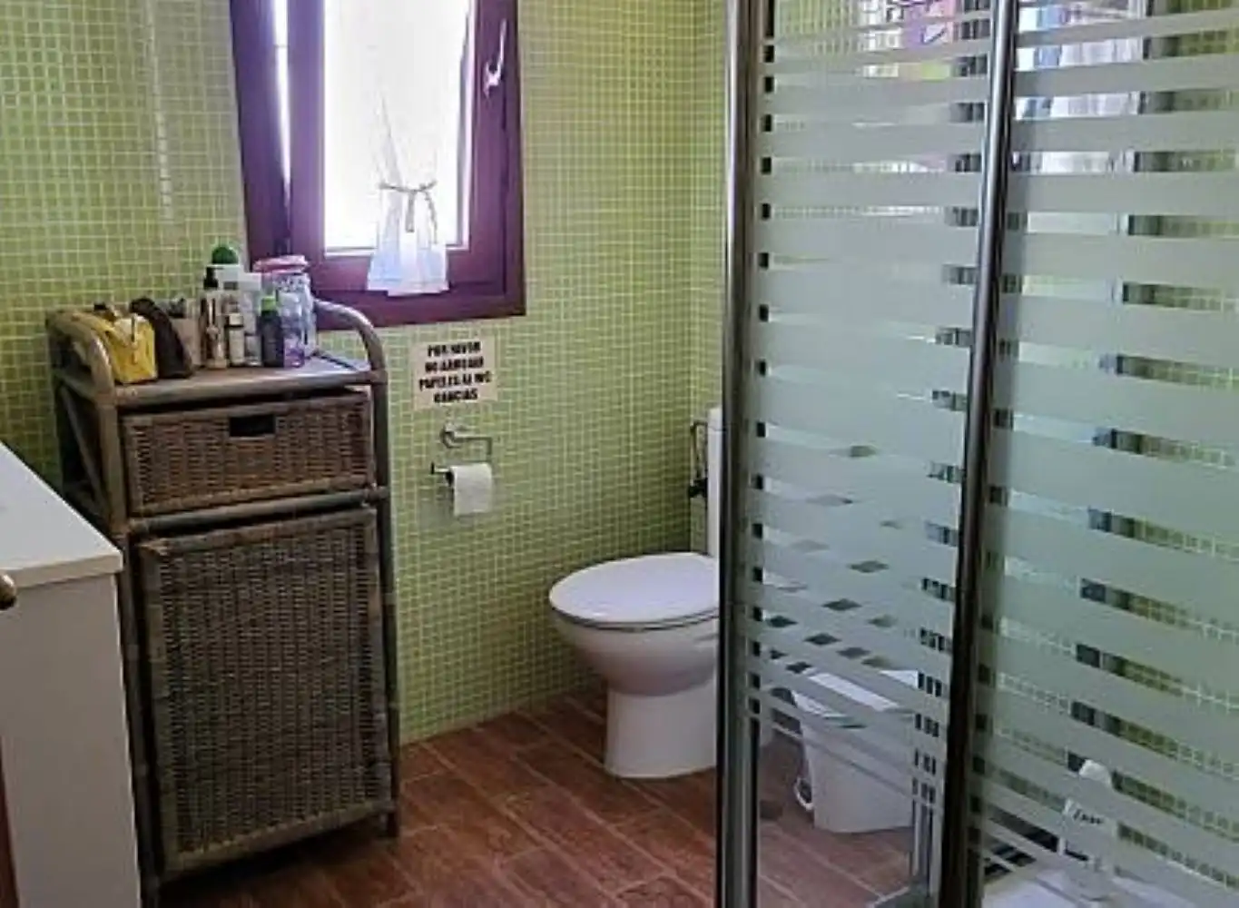 Bathroom of Houses for rent in Conil de la Frontera  with Air Conditioner, Private garden and Terrace