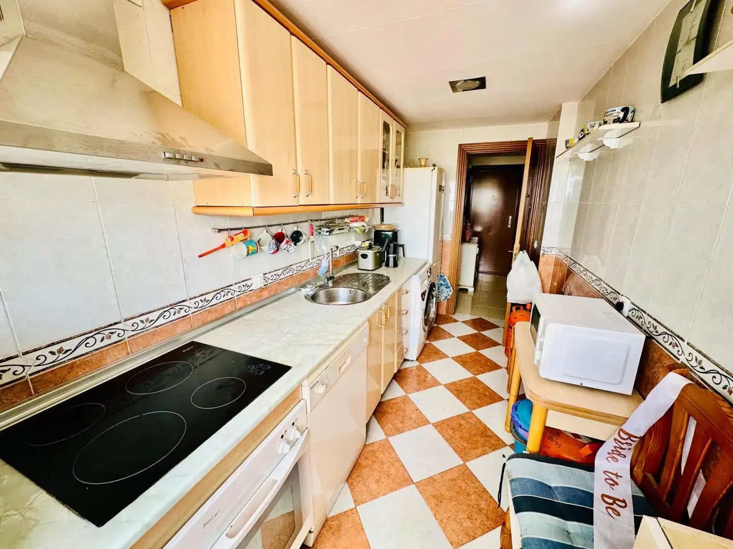 Kitchen of Flat for sale in Málaga  with Air Conditioner