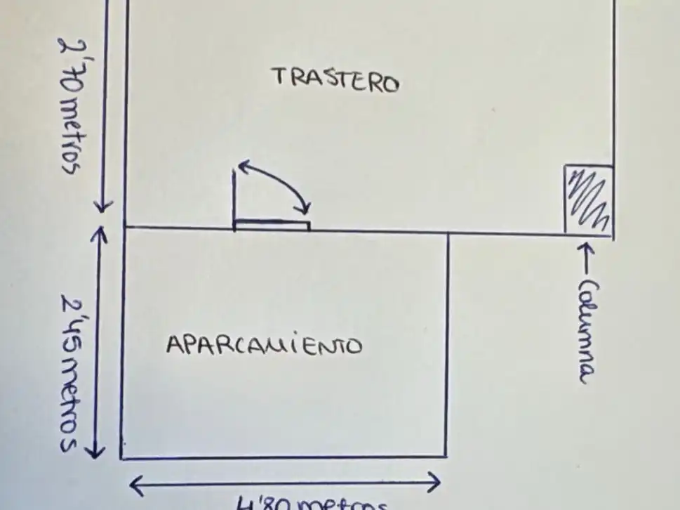 Außenansicht von Garage zur Miete in Torremolinos